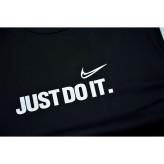 ست تاپ و شلوارک ورزشی مردانه مدل JUST DO IT رنگ مشکی