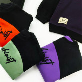 بلوز سلانیک پسرانه یقه گرد طرح MACHINIST آستین رگلان