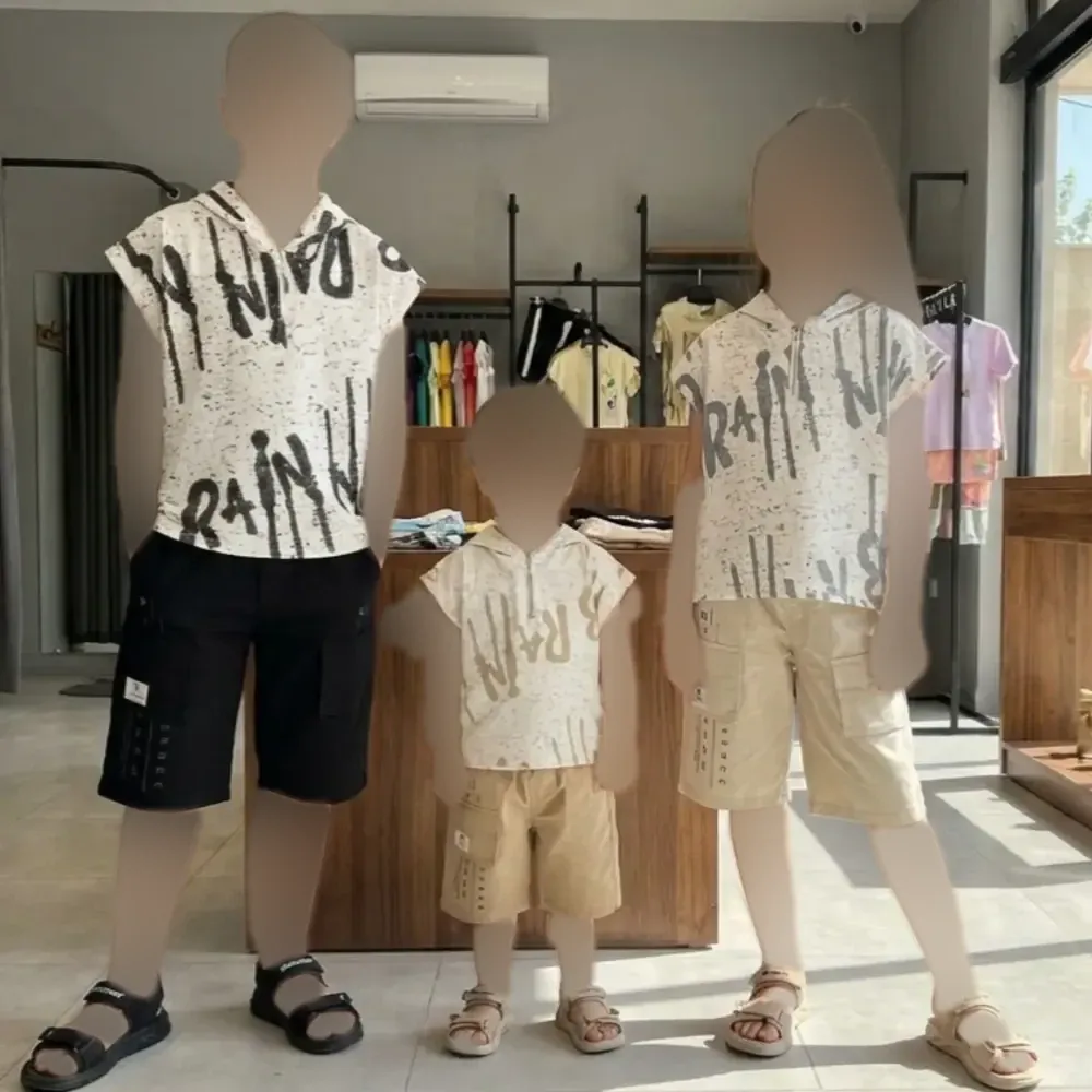 وست کلاهدار بچگانه و زنانه نخ پنبه ترک تابستانه سایز 3 تا 14 سال