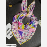 روسری دخترانه سوپرنخ فانتزی دست دوز قواره 100
