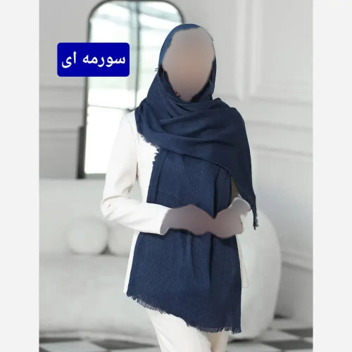 شال نخی برشکا ریزپلیسه قواره بلند تابستانی