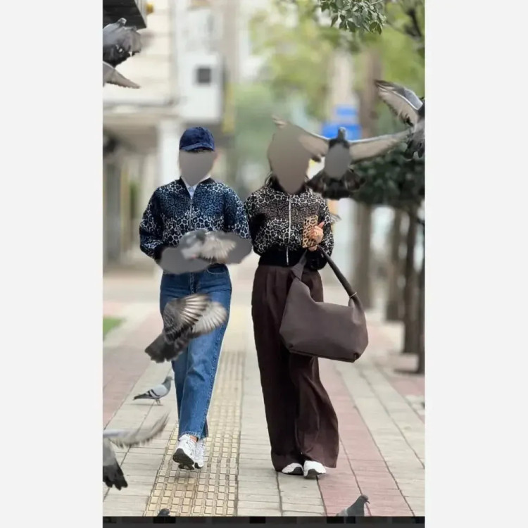 بامبر پلنگی زنانه جنس گلیمی فری سایز در رنگ بندی سرمه ای، قرمز، سبز و صورتی