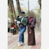 بامبر پلنگی زنانه جنس گلیمی فری سایز در رنگ بندی سرمه ای، قرمز، سبز و صورتی