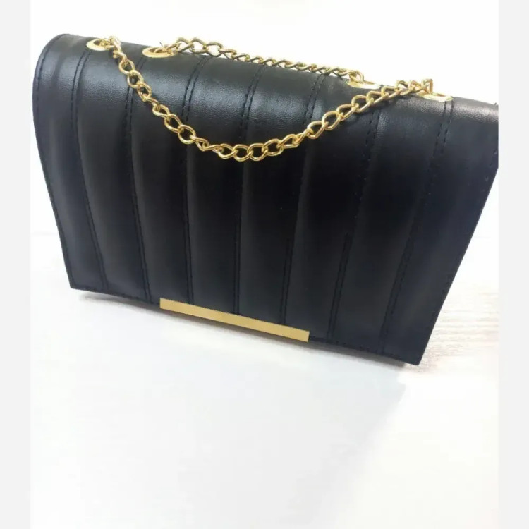 کیف چرم لنسر مشکی اندازه 23×14 سانت کیفیت اصلی