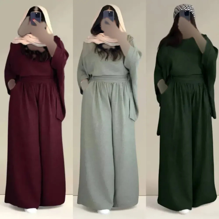 ست شومیز و شلوار زنانه شانتون فری سایز 38 تا 48 در رنگبندی متنوع