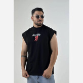 وست اسپرت سوپر نخ پنبه زنانه طرح فلفل سایز XL و 2XL