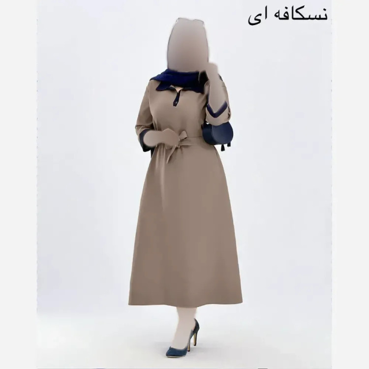 پیراهن مازراتی زنانه مدل نمناک فری سایز مشکی نسکافه ای سورمه ای موکا قهوه ای