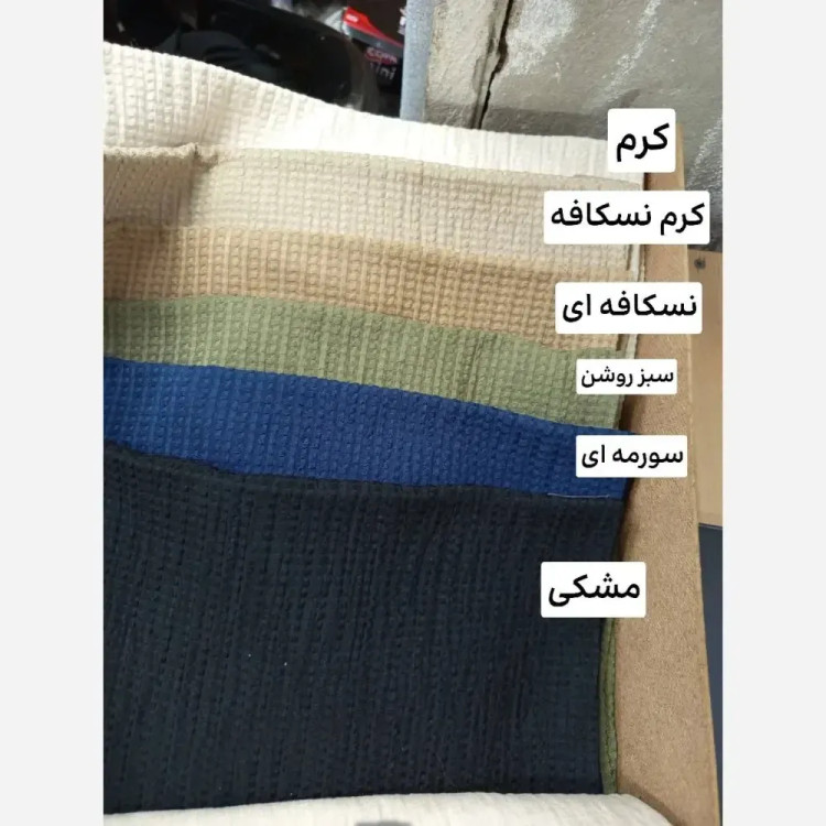مانتو میخک جنس حصیری با کیفیت فری سایز قواره آزاد به همراه گل سینه