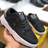 کفش اسپرت لژدار مردانه مدل امیری رویه چرم مصنوعی زیره پیو مشکی سایز 41 تا 44