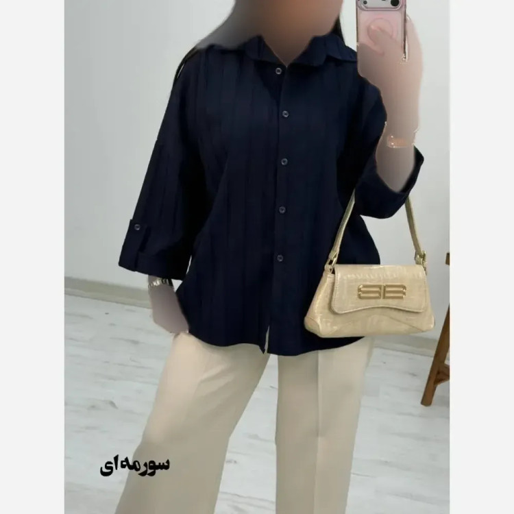 شومیز مراکشی تیام فری سایز 38 تا 46 در رنگ بندی متنوع
