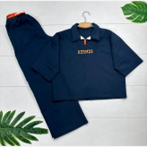 ست بلوز و شلوار مازراتی درجه یک اورجینال طرح HERMES سایز فری 38 تا 46