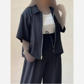 ست دو تیکه مدل نیکا کرپ مازراتی وارداتی درجه یک فری سایز