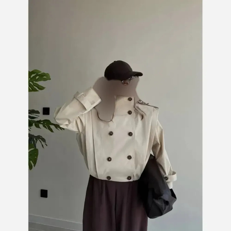 کت و وست زنانه پاییزه کتان تی سی آسترکشی شده فری سایز