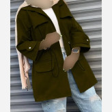 ست کت و سارافون زنانه مدل آندیا فری سایز