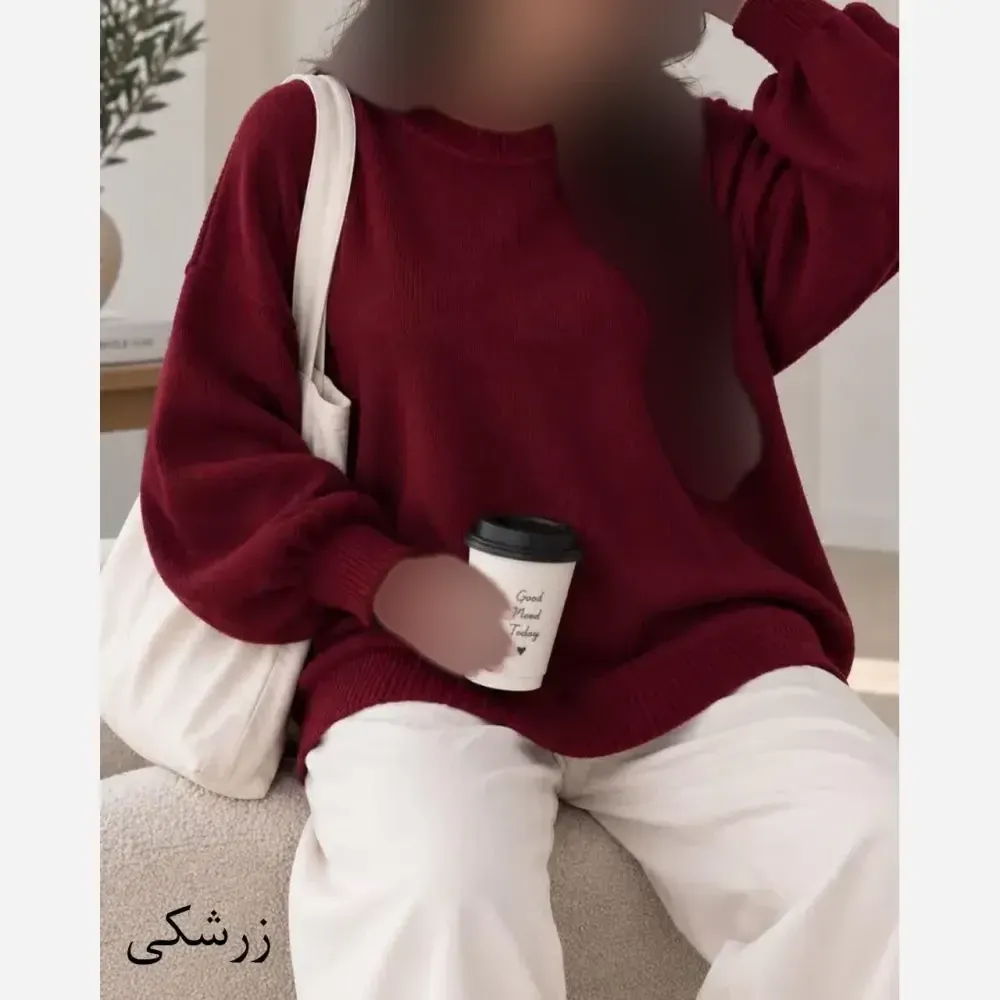بلوز بافت زنانه نخ ترک ساده لش ضد حساسیت سایز 36 تا 50