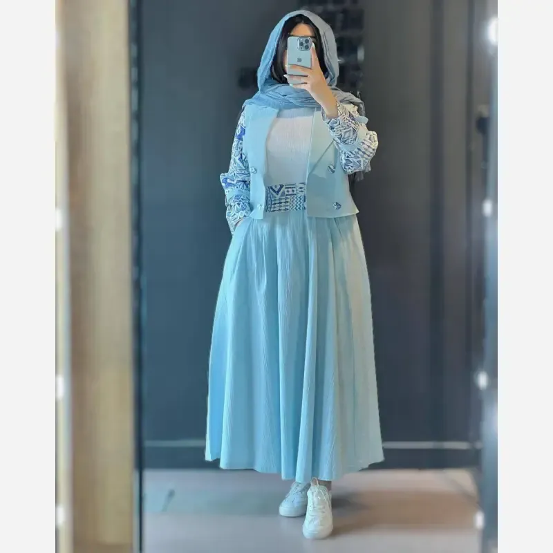 کت و دامن زنانه مدل یلدا جنس شانتون درجه یک رنگبندی متنوع سایزبندی
