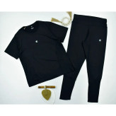 ست تیشرت و شلوار باشگاهی زنانه جنس فیلازت تک سایز رنگ تصویر