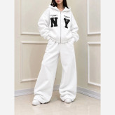 سویشرت شلوار NY دورس داخل کرکی فری سایز ترند
